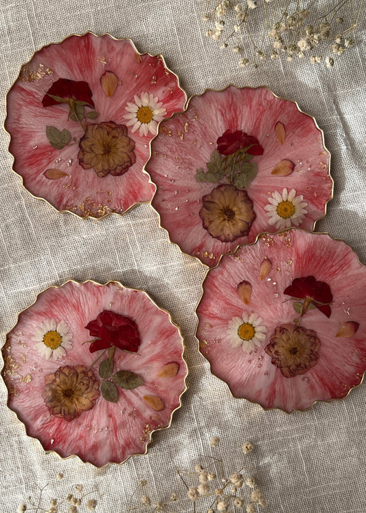 Blush Garden Coaster