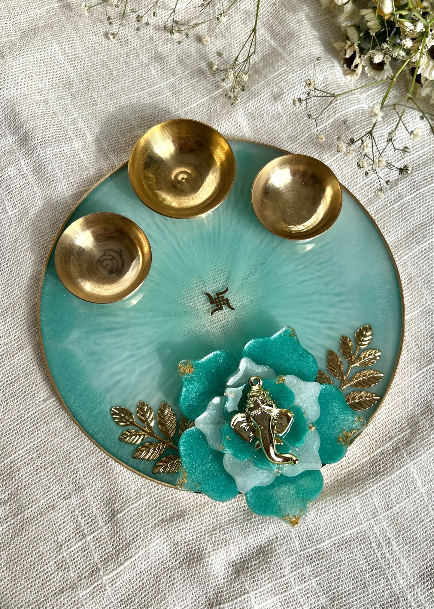 Mini Pooja Thali 6”