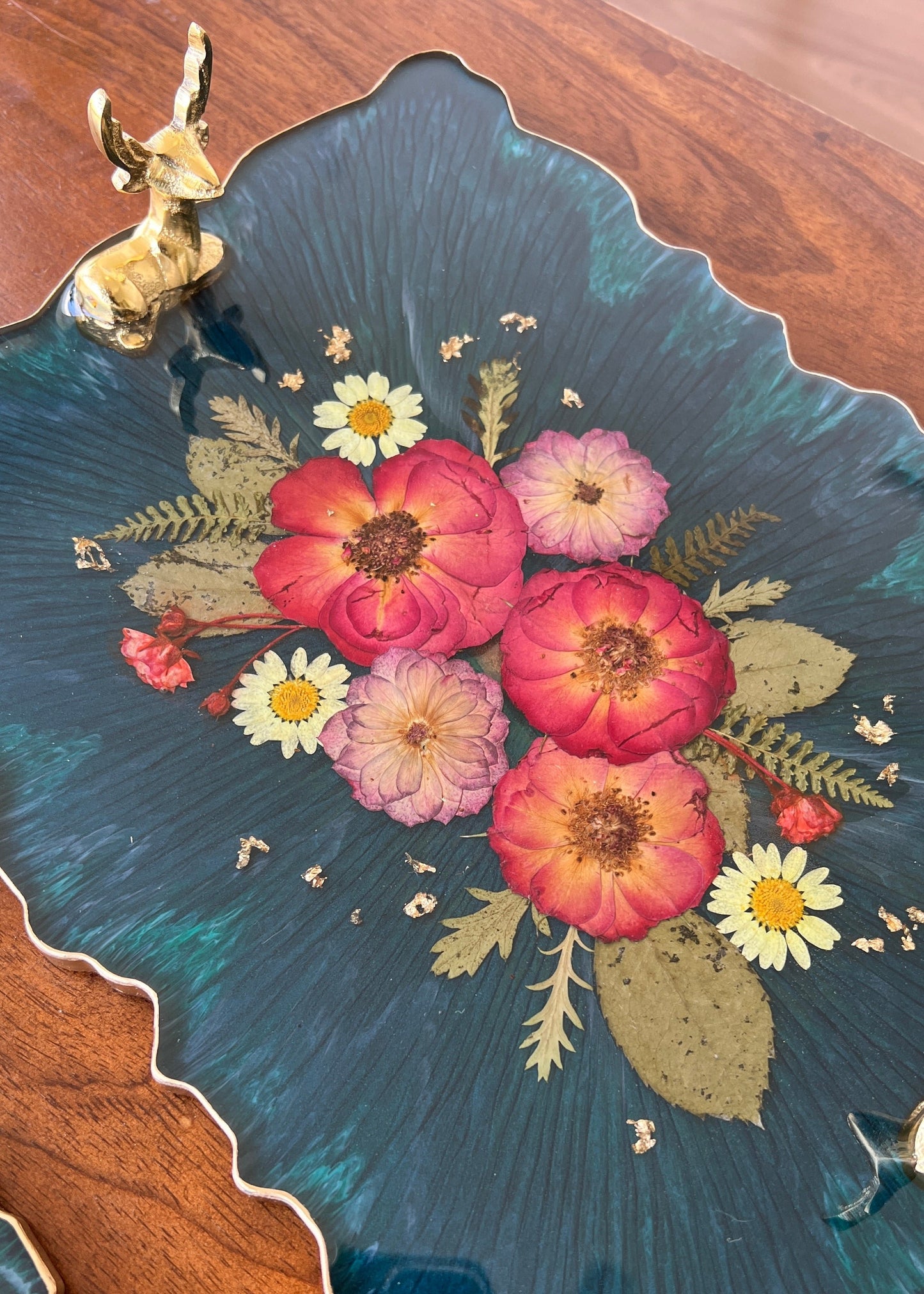 Emerald Garden Tray