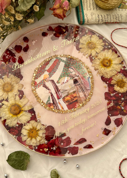 Floral Frame 12”