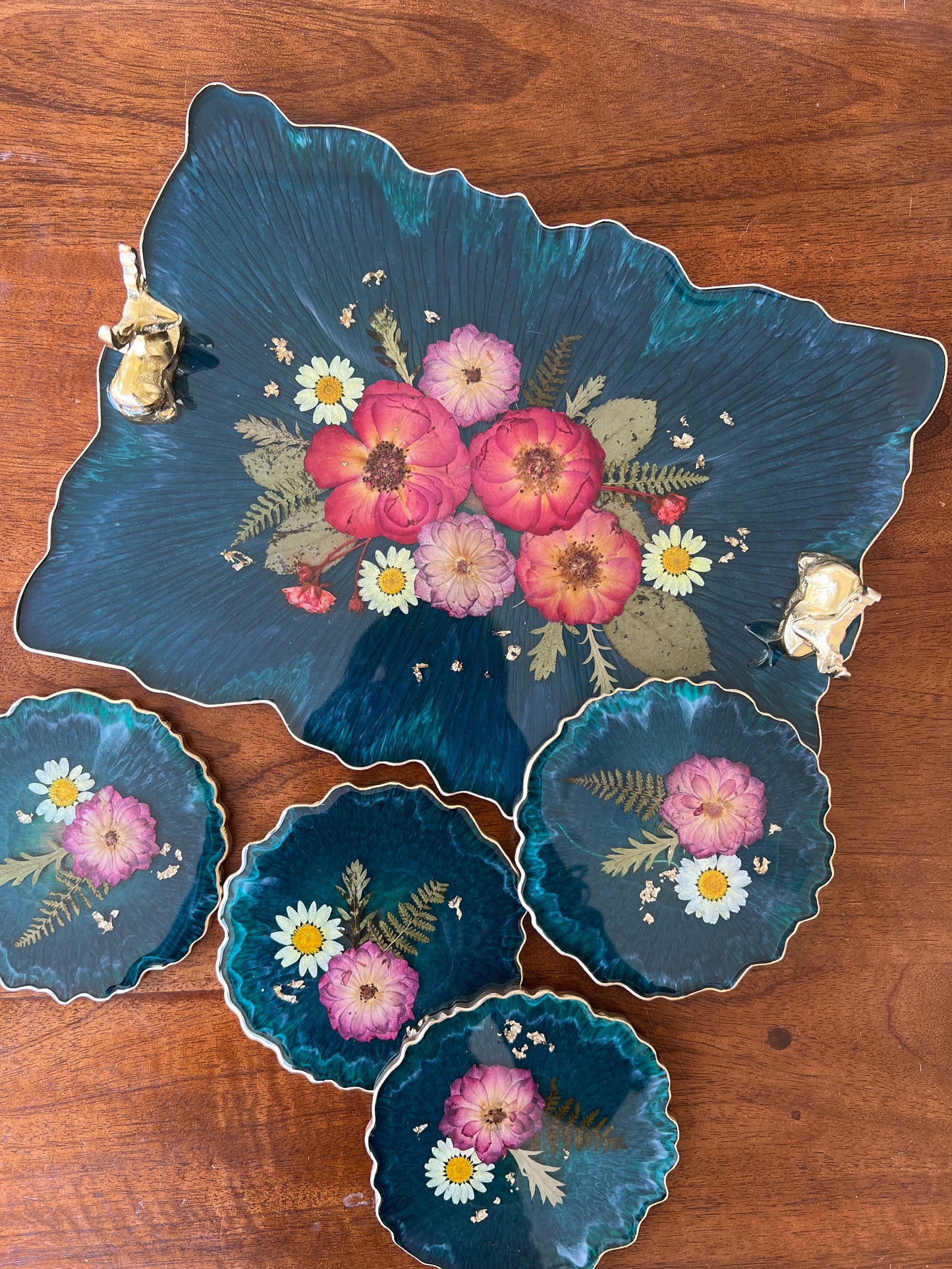 Emerald Garden Tray
