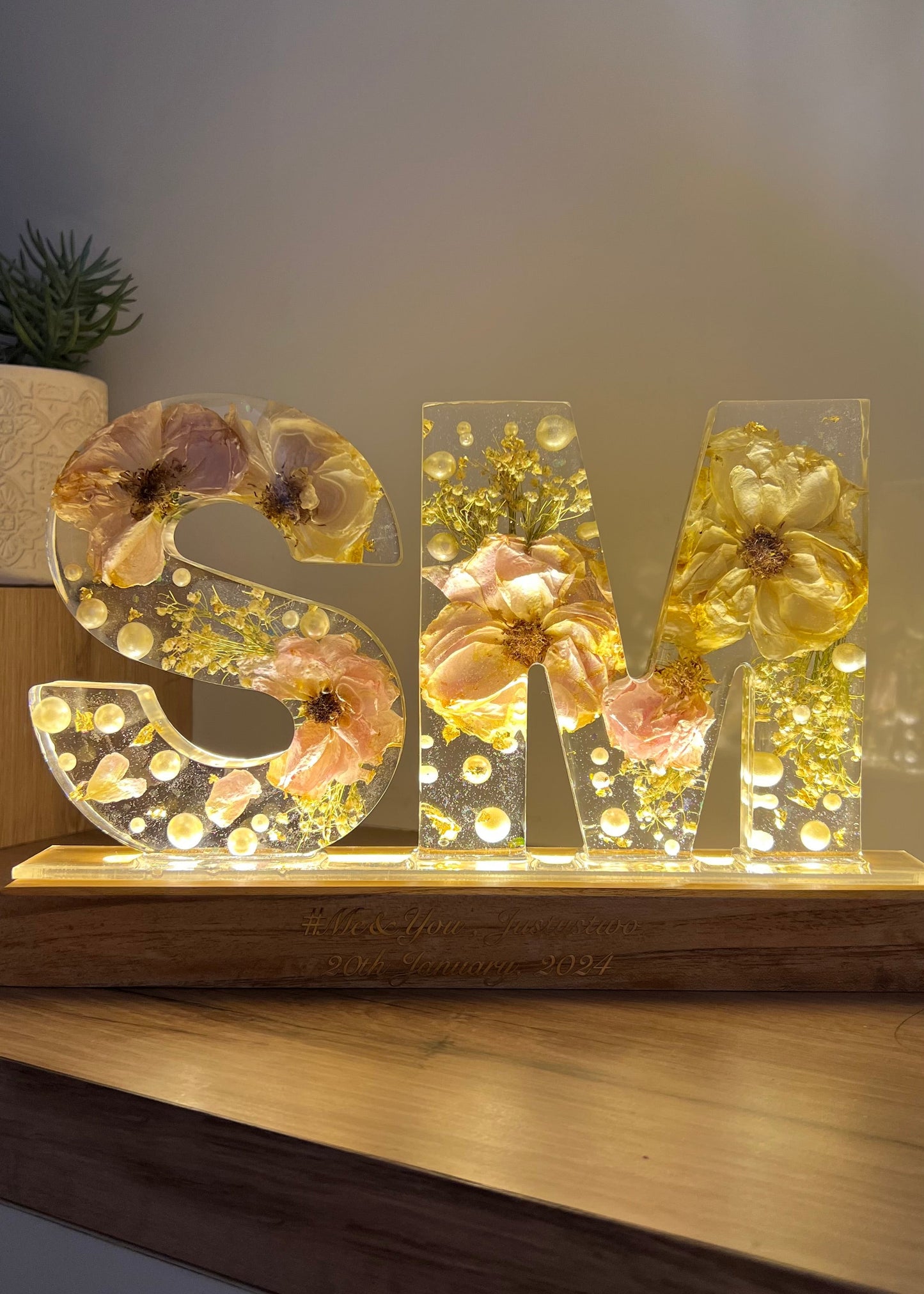 Monogram Lamp