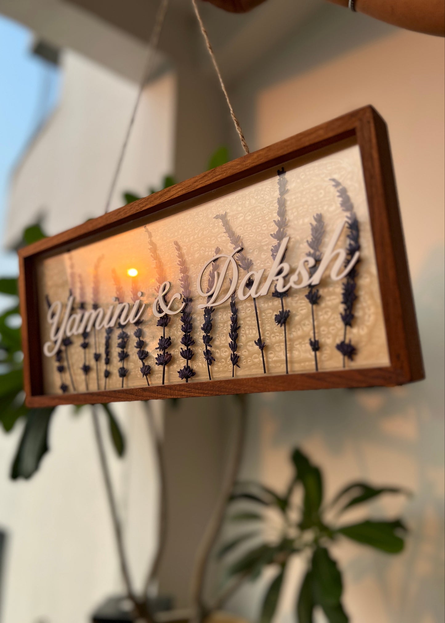 Teakwood Nameplate