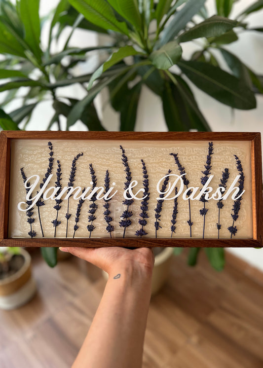 Teakwood Nameplate