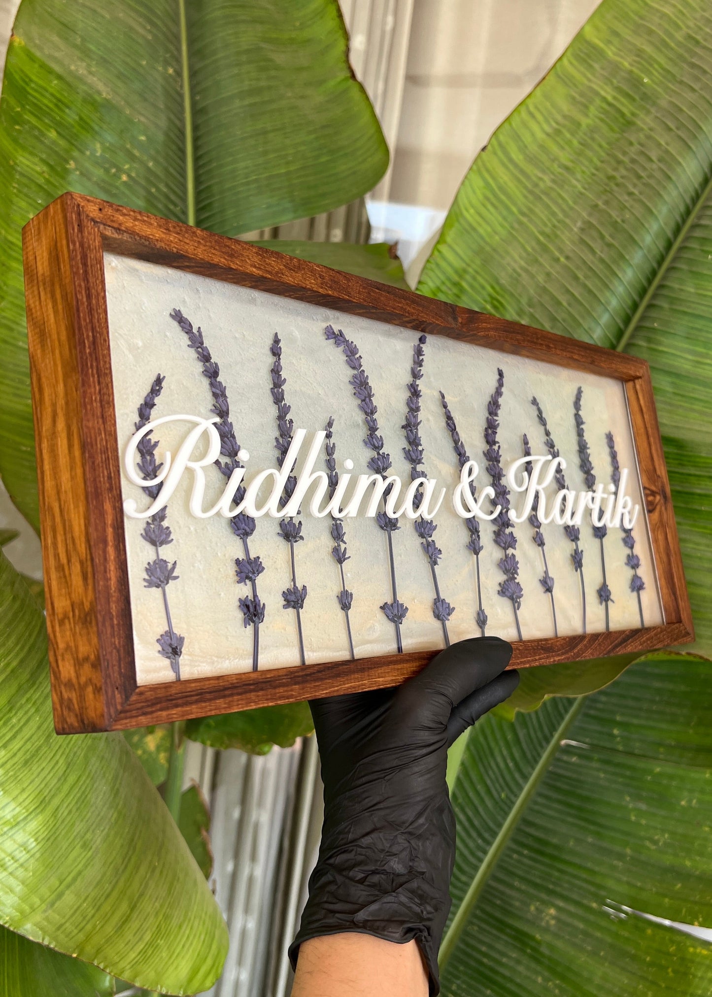 Teakwood Nameplate