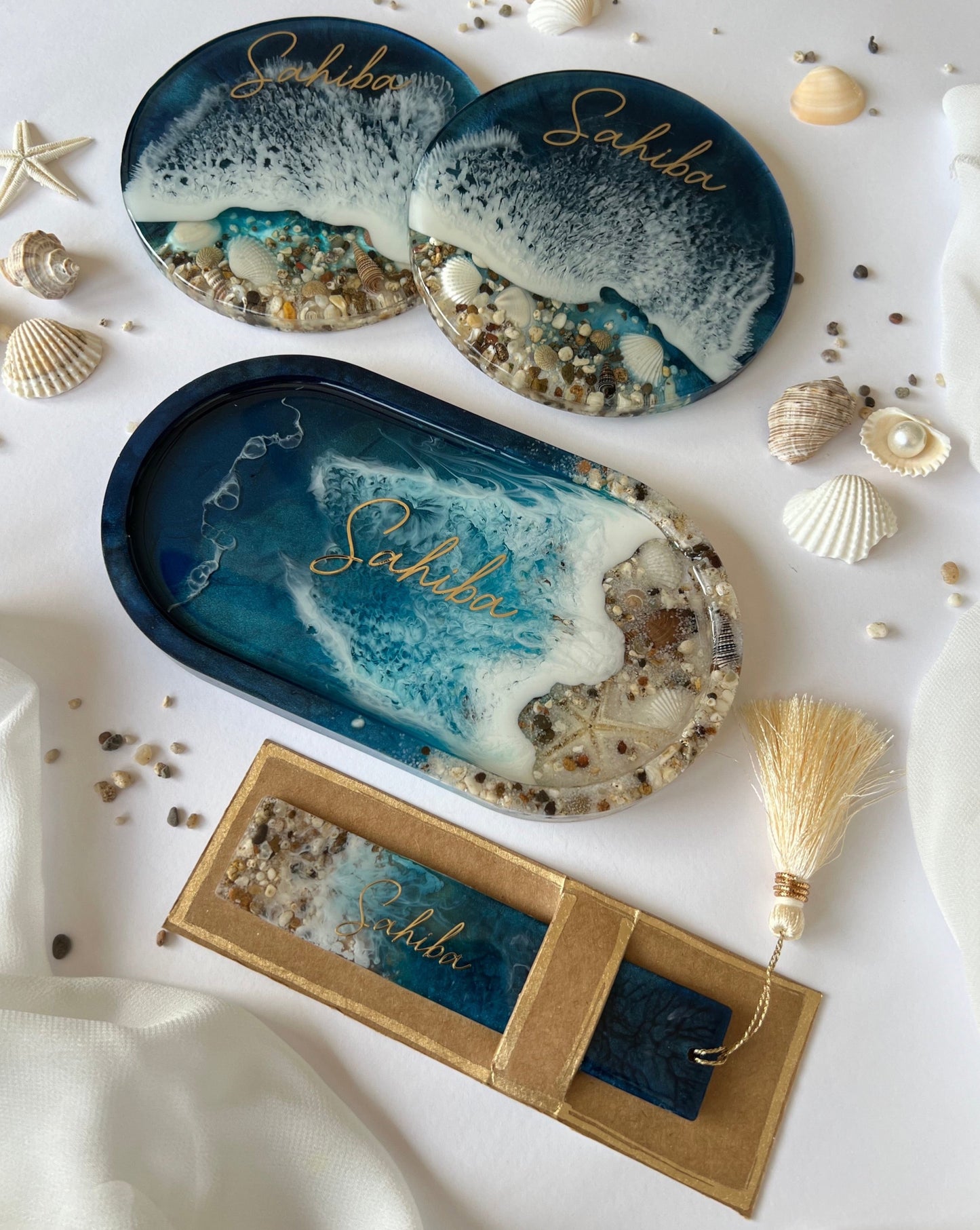 Resin Beach Gift box