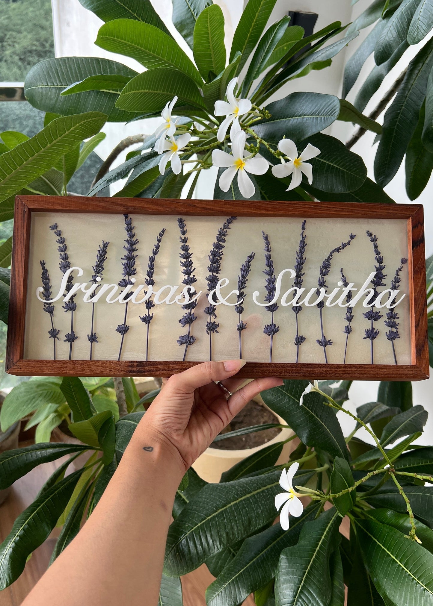 Teakwood Nameplate